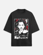 Tokyo Revengers Mikey Unisex Terry Oversized T Shirt