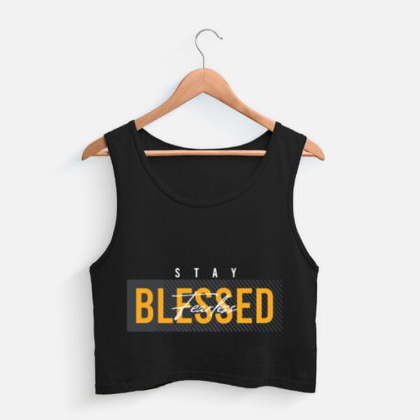 Stay Blessed Crop Tank