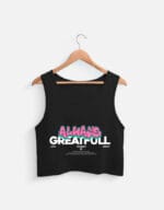 Always Greatfull Crop Tank - Image 2