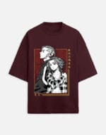 Tokyo Revengers Ken Ryuguji & Mikey Unisex Terry Oversized T Shirt