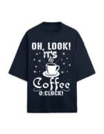Look Coffee Unisex Terry Oversized T Shirt - Image 7