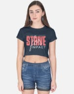 Fashion crop top, party wear top, stylish casual outfit for women