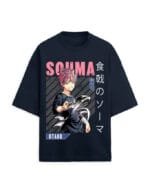 Food Warrs Souma Yukihira Terry Oversized T Shirt - Image 3