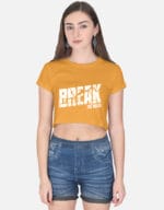 Trendy crop top, casual wear, stylish fashion top for girls
