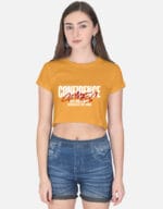 Trendy crop top, casual wear, stylish fashion top for girls