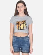 Trendy crop top, casual wear, stylish fashion top for girls
