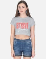 Fashion crop top, party wear top, stylish casual outfit for women