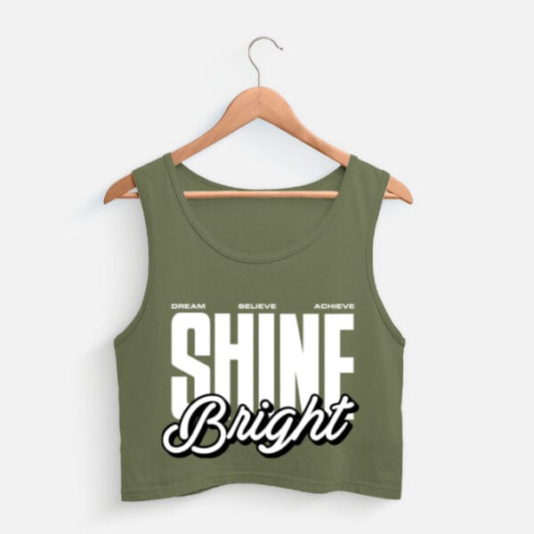 Shine Bright Crop Tank