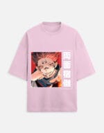 Jujutsu Kaisen Sukuna Ryoumen Terry Oversized T Shirt - Image 11