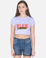 Fashion crop top, party wear top, stylish casual outfit for women