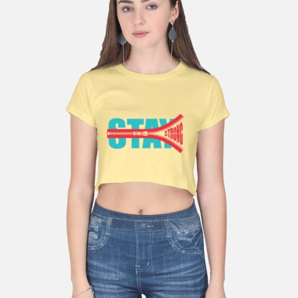 Girls short crop top, high waist top, party and casual outfit