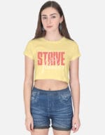 Fashion crop top, party wear top, stylish casual outfit for women