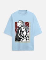 Tokyo Revengers Ken Ryuguji & Mikey Unisex Terry Oversized T Shirt - Image 9