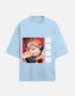 Jujutsu Kaisen Sukuna Ryoumen Terry Oversized T Shirt - Image 15