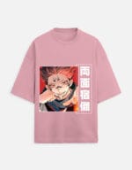 Jujutsu Kaisen Sukuna Ryoumen Terry Oversized T Shirt - Image 17