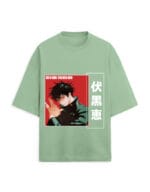 Jujutsu Kaisen Megumi Fushiguro Terry Oversized T Shirt