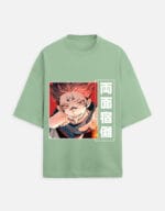 Jujutsu Kaisen Sukuna Ryoumen Terry Oversized T Shirt - Image 19