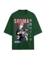 Food Warrs Souma Yukihira Terry Oversized T Shirt - Image 5